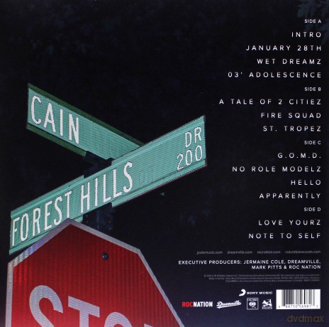 J Cole: 2014 Forest Hills Drive [2xWinyl]