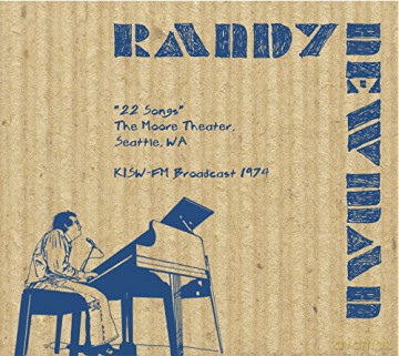 Randy Newman: 22 Songs - The Moore Theater [CD]
