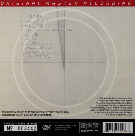 Foreigner: 4 [SACD]