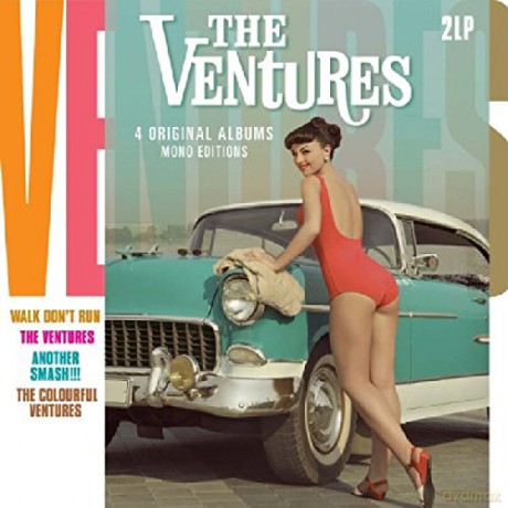 The Ventures: 4 Original Albums (Mono Edition) [2xWinyl]
