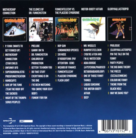 Parliament: 5 Classic Albums [5CD]
