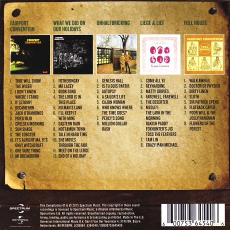 Fairport Convention: 5 Classic Albums [5CD]