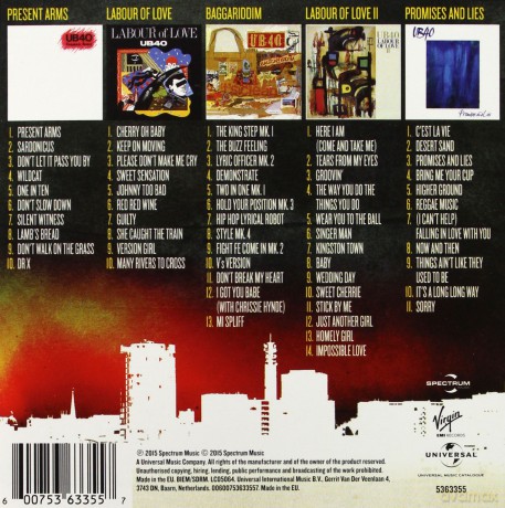 Ub40: 5 Classic Albums [5CD]