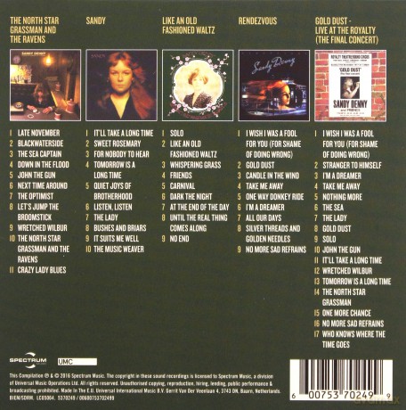 Sandy Denny: 5 Classic Albums [5CD]