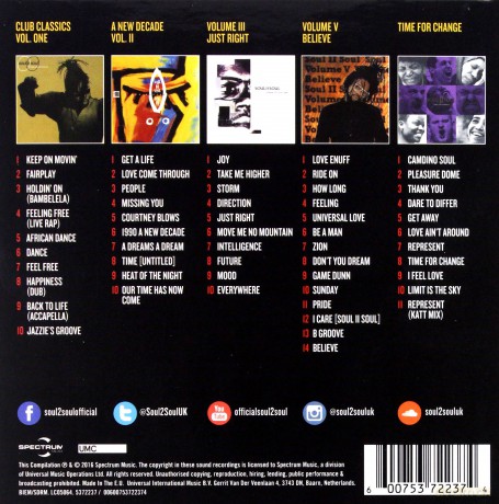 Soul II Soul: 5 Classic Albums [5CD]