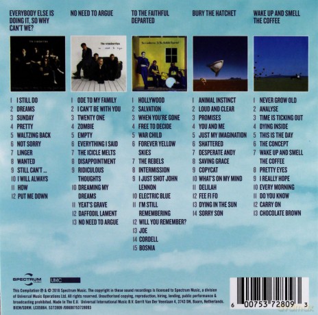 The Cranberries: 5 Classic Albums [5CD]