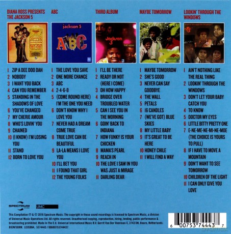 Jackson 5: 5 Classic Albums [5CD]