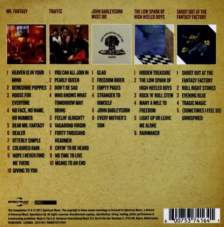 Traffic: 5 Classic Albums [5CD]