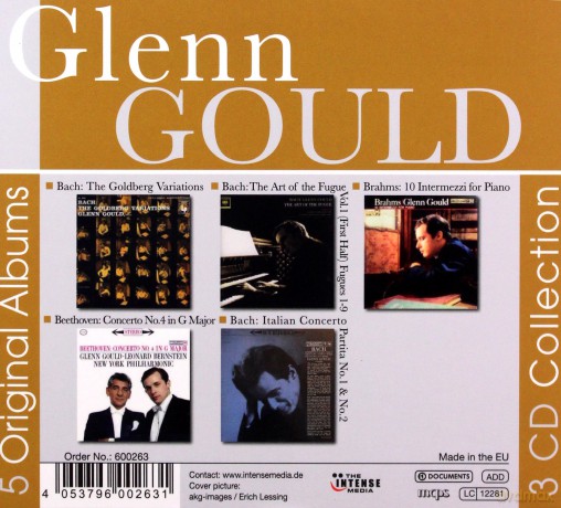 Glenn Gould: 5 Original Albums [3CD]