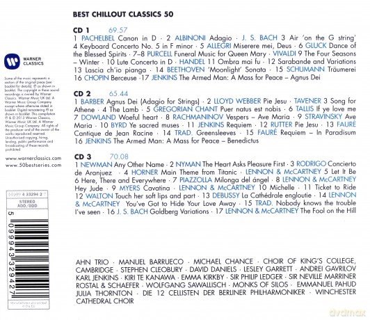 50 Best Chillout Classics [3CD]