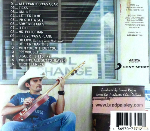Brad Paisley: 5Th Gear [CD]