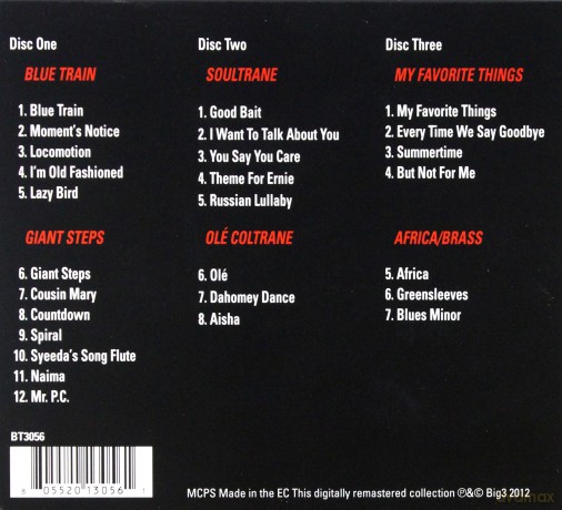 John Coltrane: 6 Essential Original Albums [3CD]