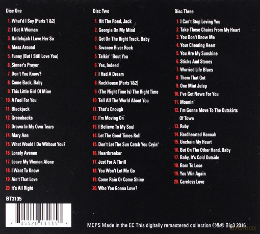 Ray Charles: 60 Essential Recordings [3CD]