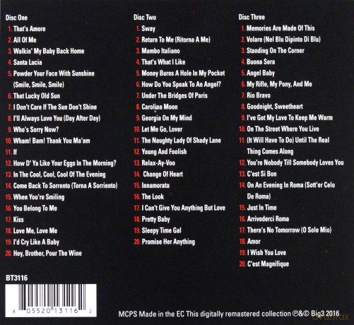 Dean Martin: 60 Essential Tracks [3CD]
