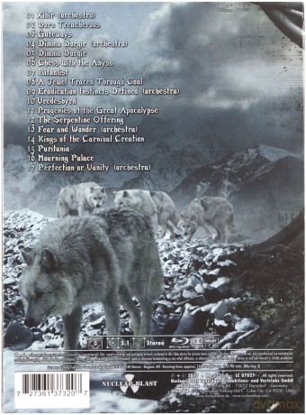Dimmu Borgir: Forces Of The Northern Night [2xBlu-Ray]+[2CD]