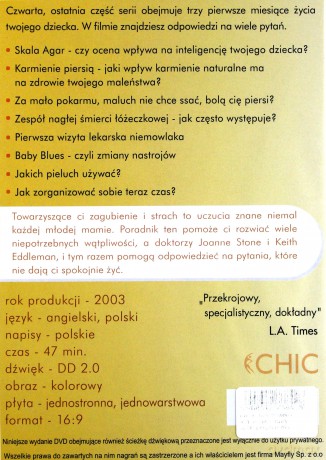 Ciąża dla opornych: trzy pierwsze miesiące życia dziecka [DVD]