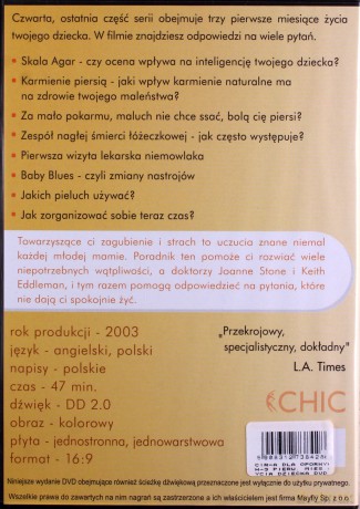 Ciąża dla opornych: trzy pierwsze miesiące życia dziecka [DVD]