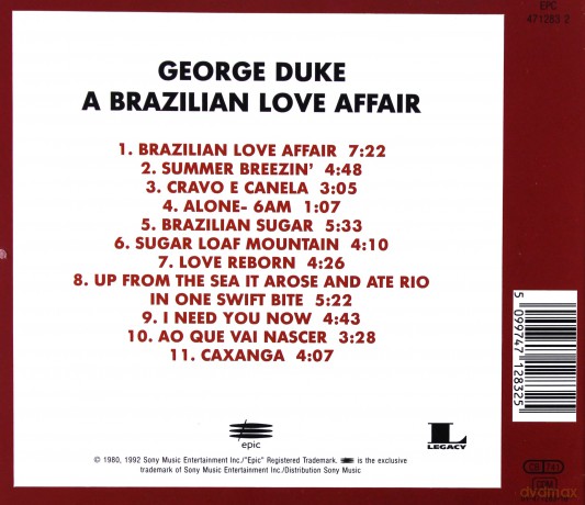 George Duke: A Brazilian Love Affair [CD]
