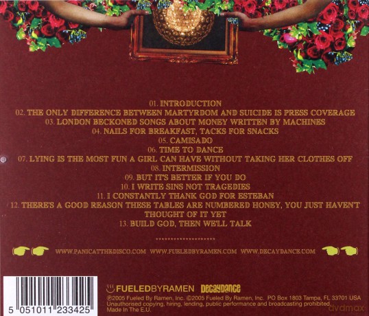 Panic At The Disco: A Fever You Can't Sweat Out [CD]