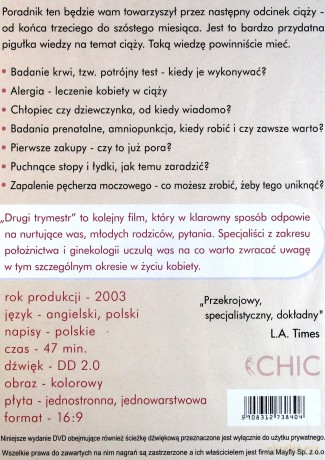 Ciąża dla opornych: drugi trymestr [DVD]