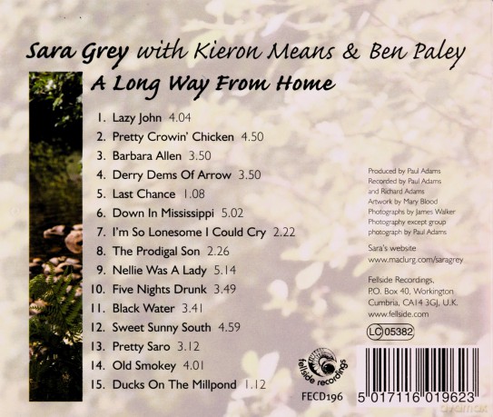 Sara Grey: A Long Way From Home [CD]