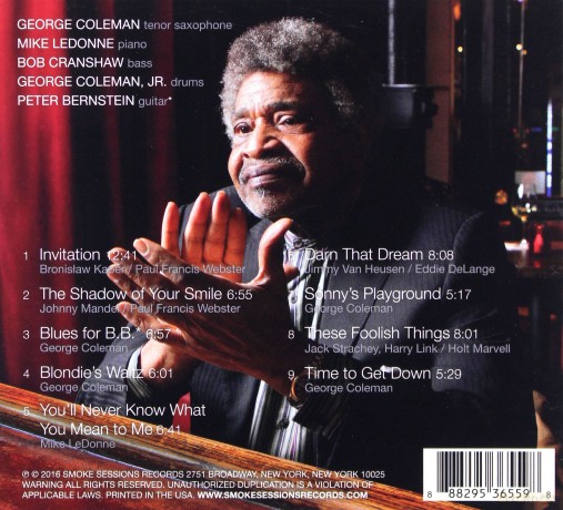 George Coleman: A Master Speaks [CD]