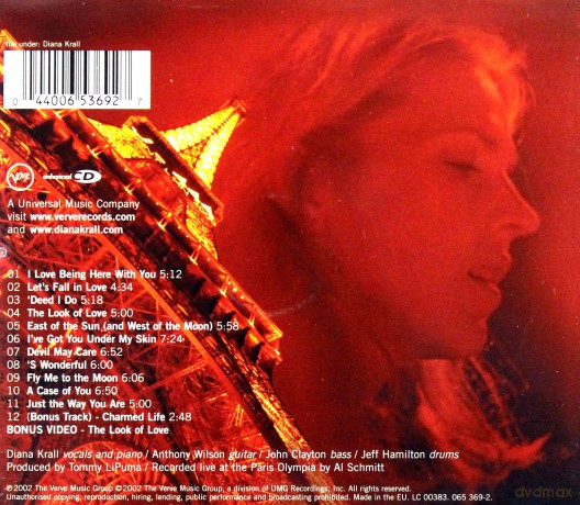 Diana Krall: A Night In Paris (+ Bonus) [CD]