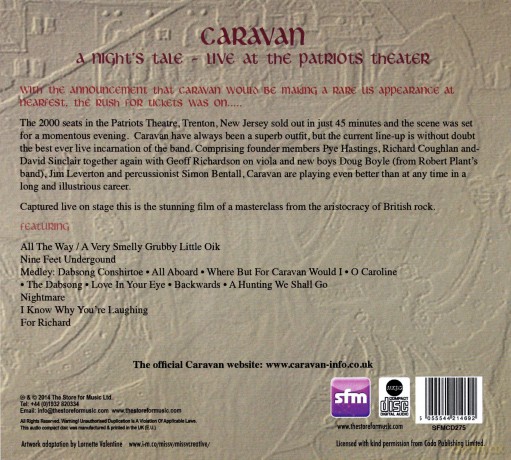 Caravan: A Night'S Tale [CD]