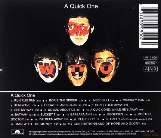 The Who: A Quick One (New Mixes) [CD]