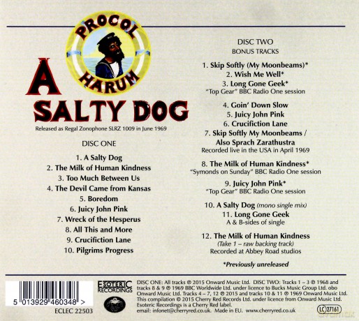 Procol Harum: A Salty Dog (Deluxe) [2CD]