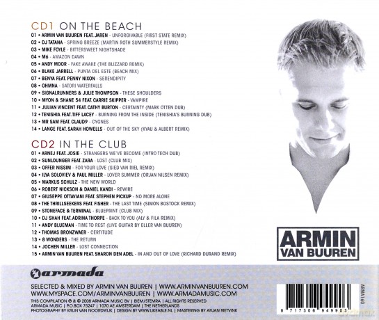 Armin Van Buuren: A State Of Trance 2008 [2CD]