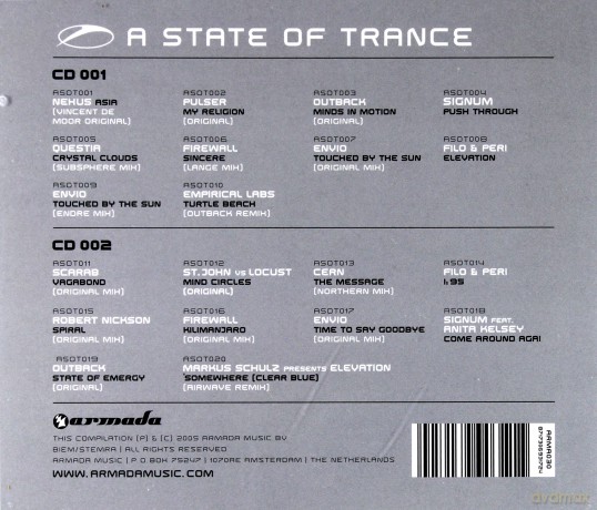 A State Of Trance: Collected 1 [2CD]