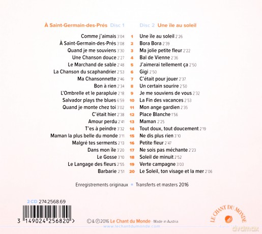 Henri Salvador: A St-Germain-Des-Pres [2CD]