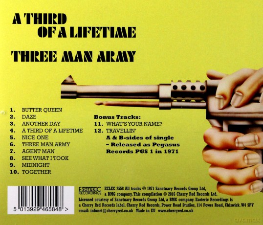 Three Man Army: A Third Of A Lifetime (Remaste [CD]