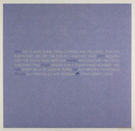 A Winged Victory For The Sulle: A Winged Victory For The Sulle [CD]