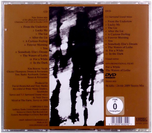 Tony Banks: A Curious Feeling [CD]+[DVD]
