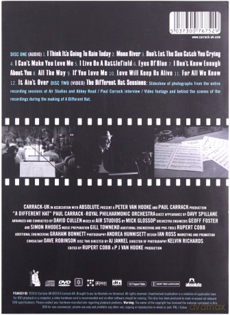 Paul Carrack: A Different Hat (Deluxe) [2CD]+[DVD]