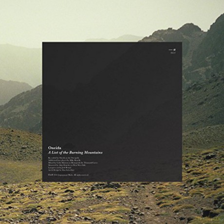 Oneida: A List Of The Burning Mountain [Winyl]