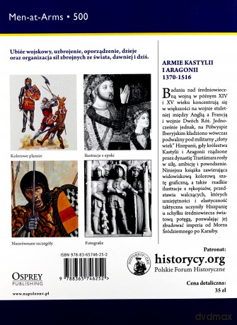 Armie Kastylii i Aragonii 1370-1516 - John M.D. Pohl [KSIĄŻKA]