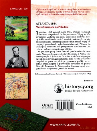 Atlanta 1864 - James Donnell [KSIĄŻKA]