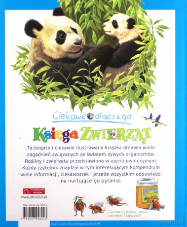 Ciekawe dlaczego. Księga zwierząt [KSIĄŻKA]