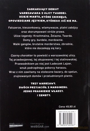 Czarny charakter - Łukasz Stachniak [KSIĄŻKA]