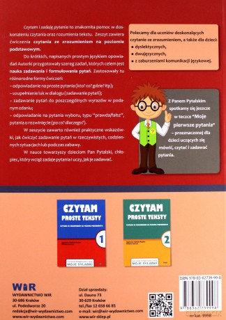 CZYTAM I ZADAJĘ PYTANIA. Nauka formułowania pytań - Agnieszka Fabisiak-Majcher, Elżbieta Ławczys [KSIĄŻKA]