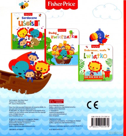 Fisher Price. Dodaj zwierzątka [KSIĄŻKA]