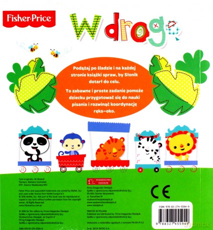 Fisher Price. W drogę [KSIĄŻKA]