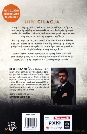 Inwigilacja (Tom 5) - Remigiusz Mróz [KSIĄŻKA]