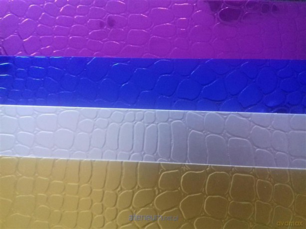 Karton A2 220g brokatowo-metalizowany mix2 (20 szt)