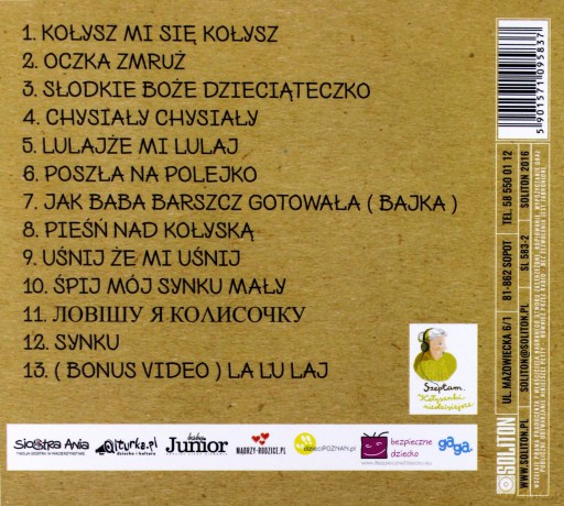 Kołysanki Niedzisiejsze [CD]