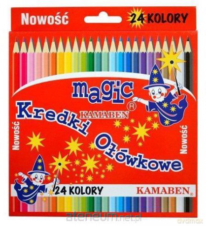 Kredki Magic 24 kolory