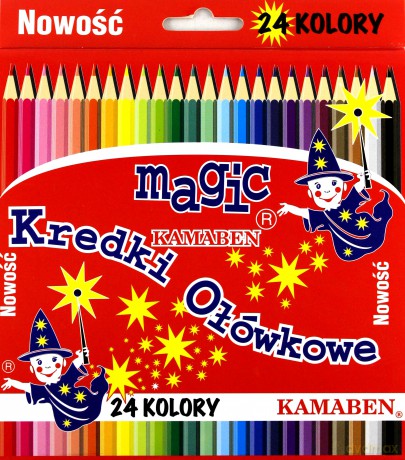 Kredki Magic 24 kolory